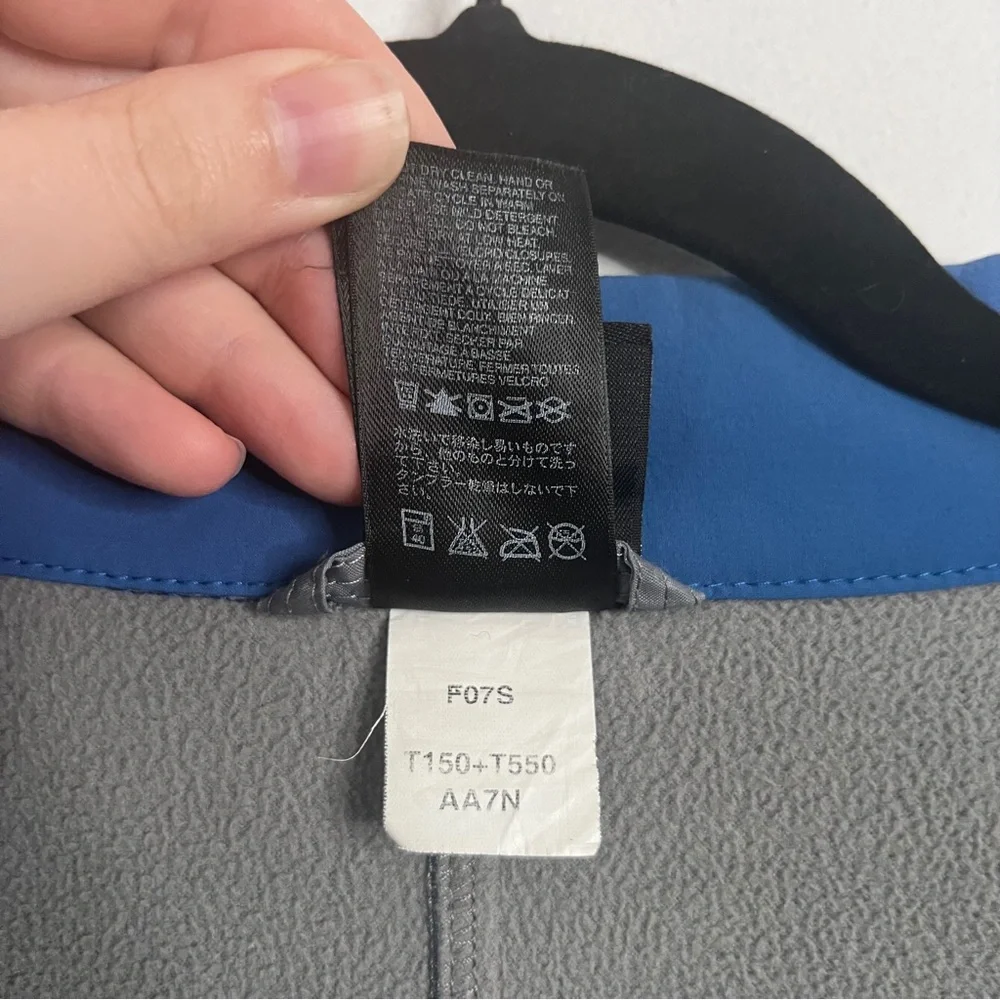 The North Face Apex Soft Shell Jacket Men's Medium Full Zip Fleece Lined - Picture 11 of 11